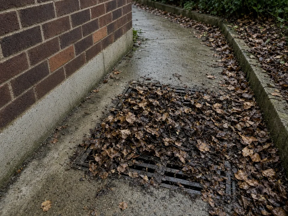 Illustrative image (not a Spotless job): Drainage and Runoff Preparation for Pressure Cleaning