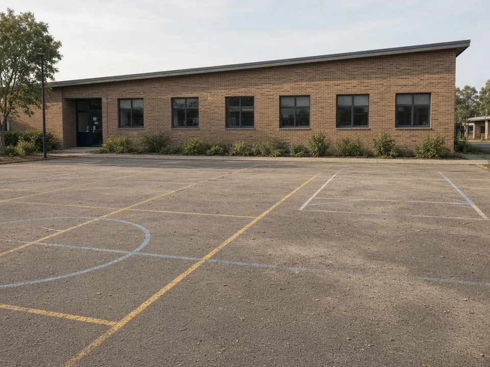Illustrative image (not a Spotless job): Effective Strategies for School Pressure Cleaning