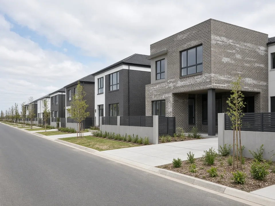 Illustrative image (not a Spotless job): Growth Corridor Brick Cleaning: What Tarneit, Cranbourne and Clyde Builders Need to Know