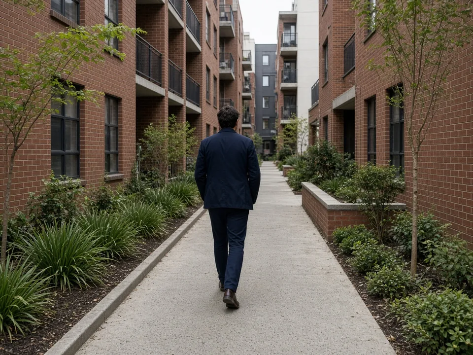 Illustrative image (not a Spotless job): Strata Manager's Complete Guide to Exterior Cleaning: Scope, Compliance and Vendor Selection